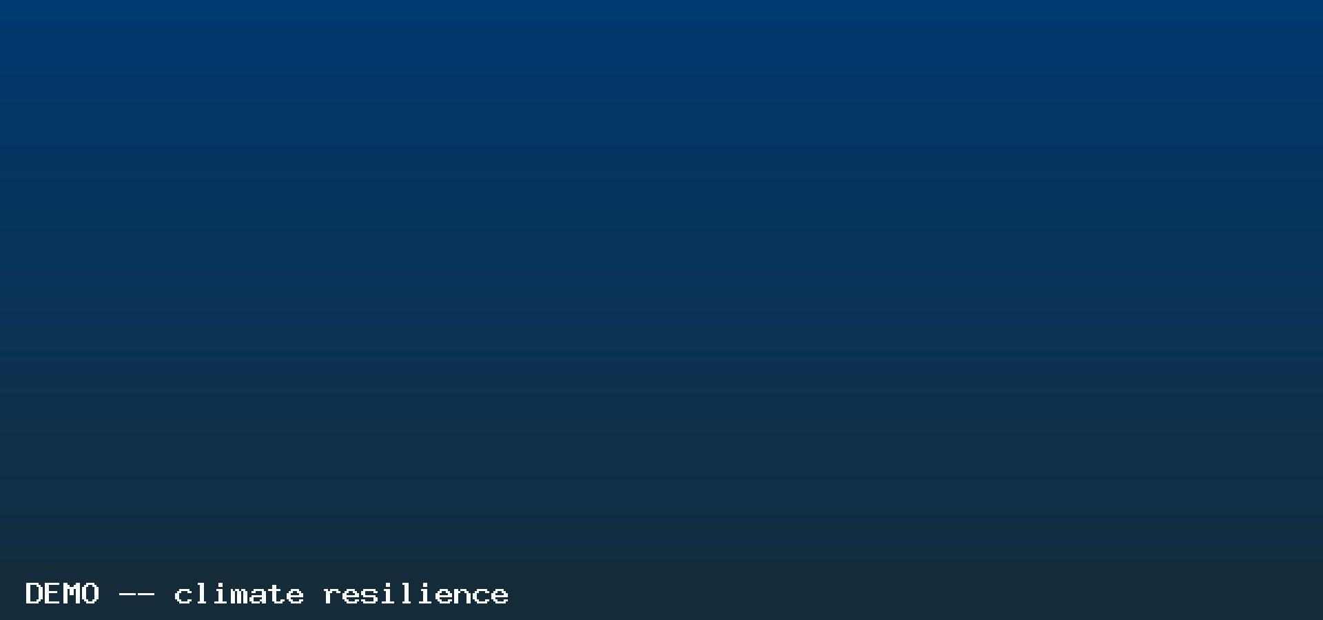 Placeholder image representing climate resilience (demo content)