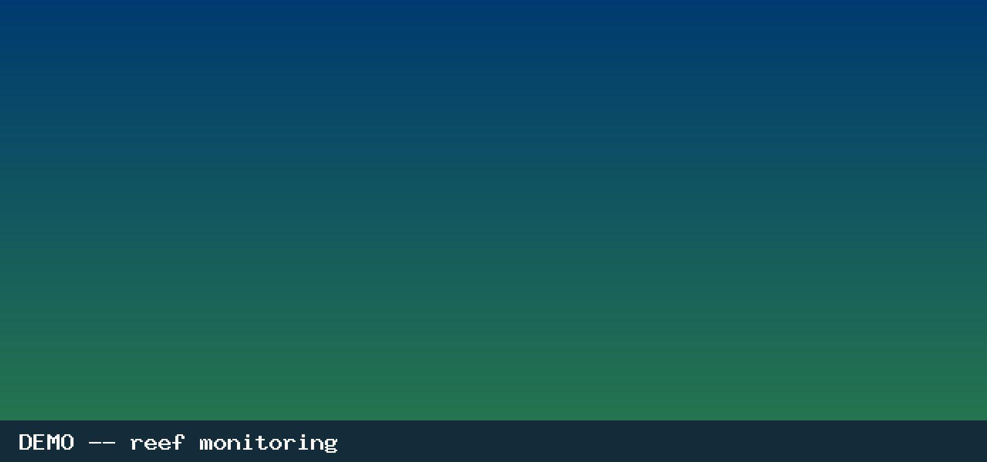 Placeholder image representing reef monitoring (demo content)